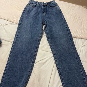 high waisted jeans from shein!